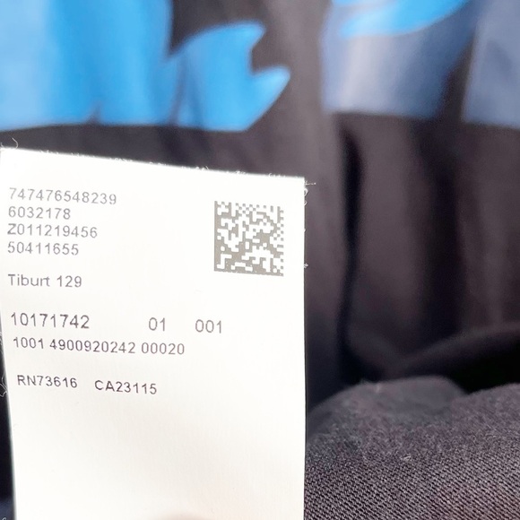 Hugo Boss Floral Color Block Tee - Picture 5 of 7